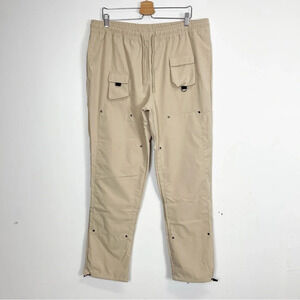NEW Reason Pants Mens Large Chinos Khakis Drawstring NWOT